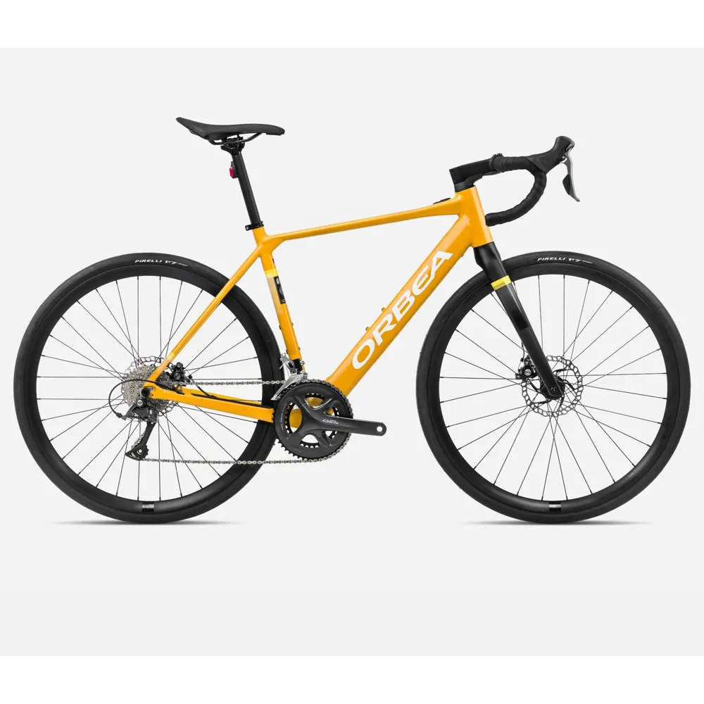 Orbea Gain D50 Electric Bike 2024 Mango/Black