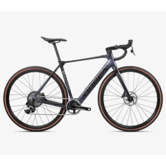 Orbea Gain M21E 1X Electric Road Bike 2023 Tanzanite Carbon View/Carbon Raw