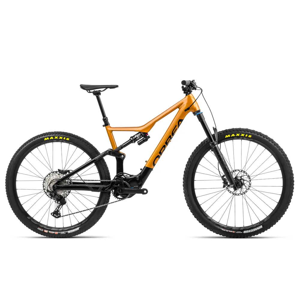 Orbea Rise H15 Electric Mountain Bike 2022 Orange/Black