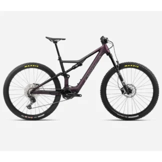 Orbea Rise H30 Electric Bike 2024 Metallic Mulberry/Black