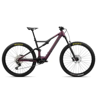 Orbea Rise H30 Electric Mountain Bike 2023 Metallic Mulberry/Black