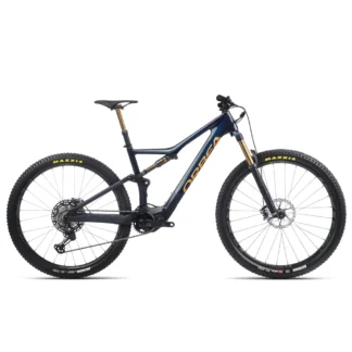 Orbea Rise M-LTD 29er Mountain Bike 2022 Coal Blue/Red Gold