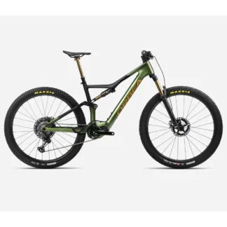 Orbea Rise M-LTD Electric Bike 2024 Chameleon Goblin Green/Black