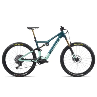 Orbea Rise M-Team 29er Mountain Bike 2022 Team Ice Green/Ocean