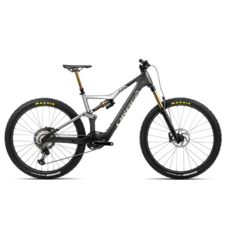 Orbea Rise M-Team Electric Mountain Bike 2023 Carbon Raw/Shark Grey
