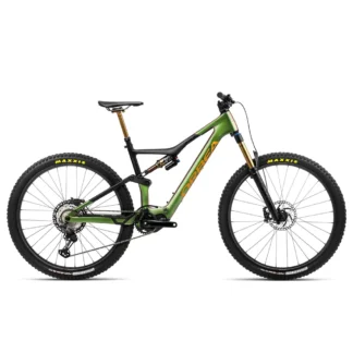 Orbea Rise M-Team Electric Mountain Bike 2023 Chameleon Goblin Green/Black