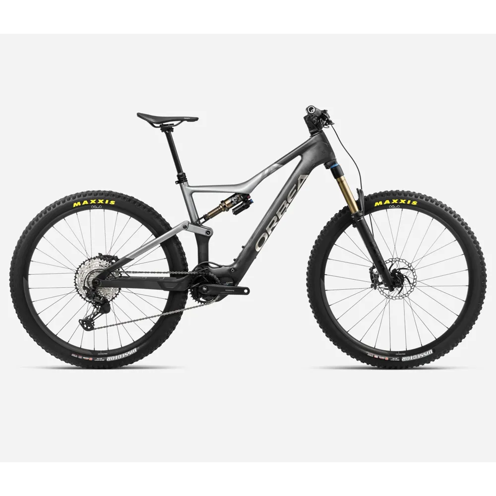 Orbea Rise M10 Electric Bike 2024 Carbon Raw/Shark Grey