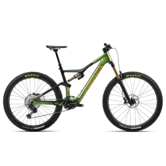 Orbea Rise M10 Electric Mountain Bike 2023 Chameleon Goblin Green/Black