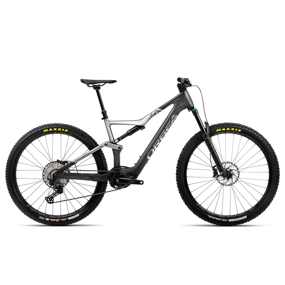 Orbea Rise M20 Electric Mountain Bike 2023 Carbon Raw/Shark Grey