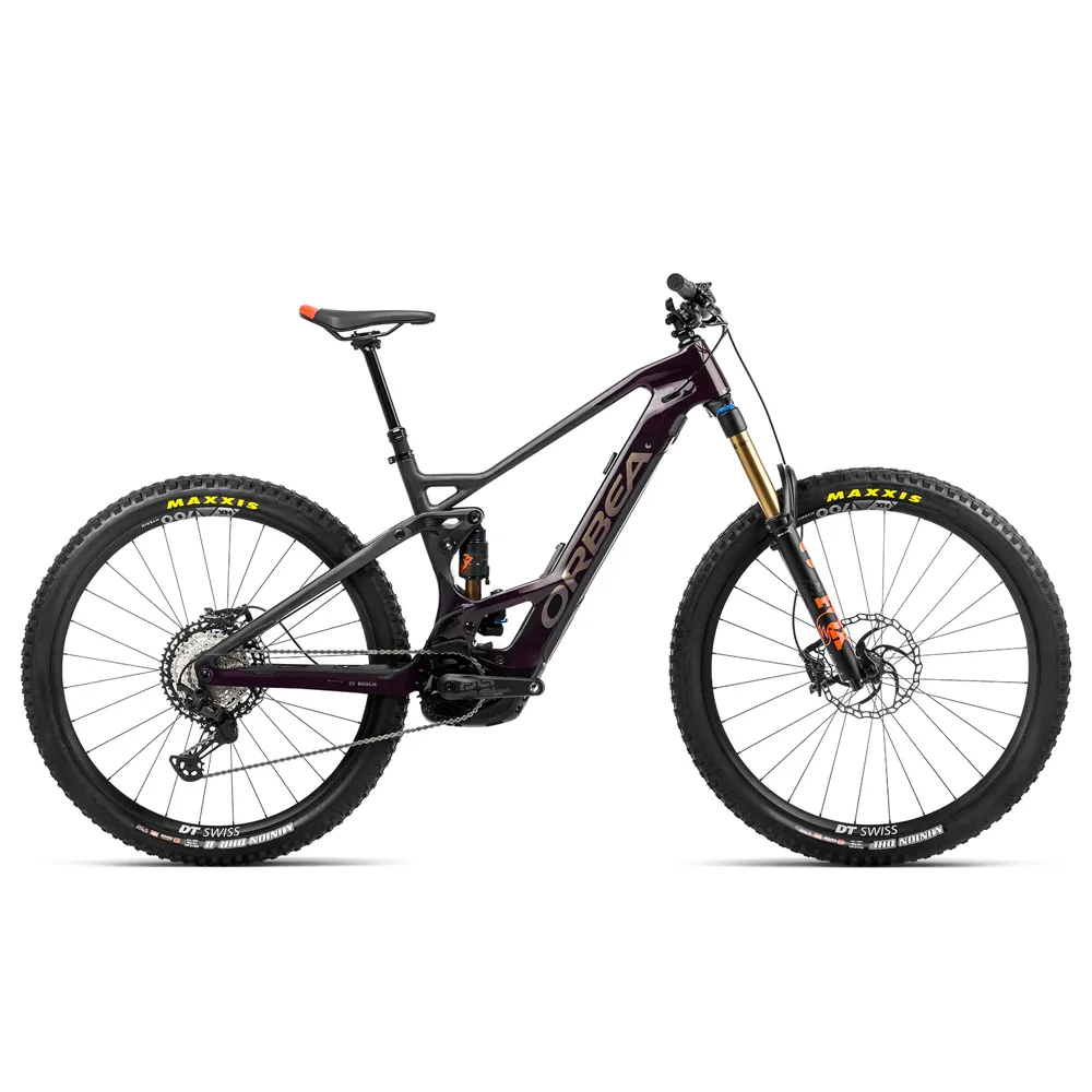 Orbea Wild FS M-Team Electric Mountain Bike 2022 Red/Carbon