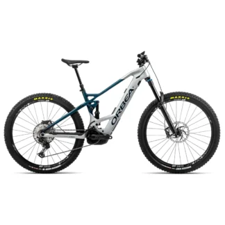 Orbea Wild FS M10 Carbon Electric Mountain Bike Silver/Green