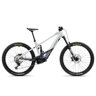 Orbea Wild M10 Electric Mountain Bike 2023 Halo Silver/Tanzanite Carbon