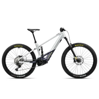 Orbea Wild M20 Electric Mountain Bike 2023 Halo Silver/Tanzanite Carbon