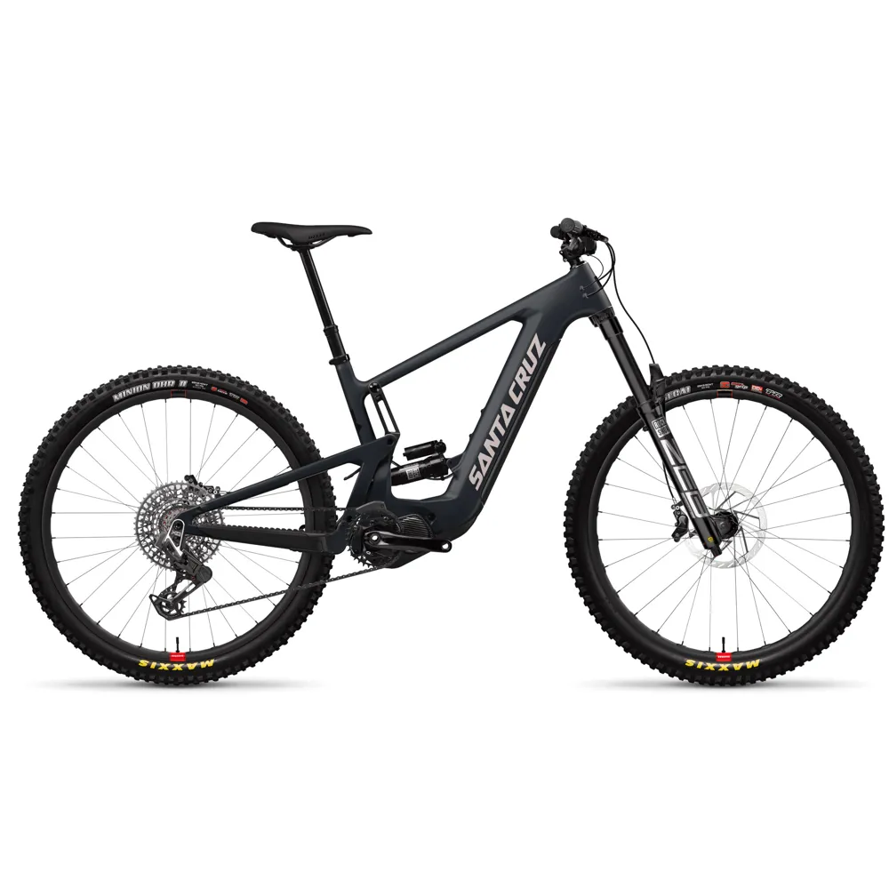 Santa Cruz Heckler 29er X0 AXS RSV Electric Bike 2024 Matte Dark Pewter