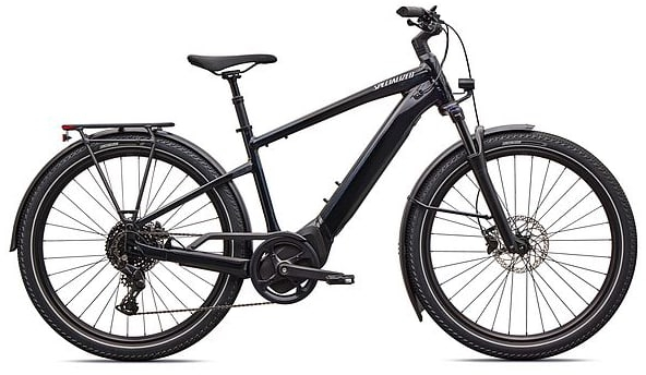 Specialized 2026 Turbo Vado 4.0 Electric Hybrid Bike L GLOSS CASTBLACK / SATIN SILVER REFLECTIVE - Cycles UK