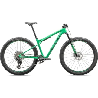 Specialized Epic World Cup Expert Mountain Bike 2024 Gloss Electric Green/Forest Green Pearl