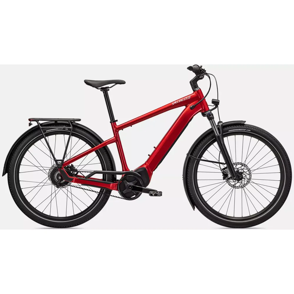 Specialized Turbo Vado 3.0 IGH Electric Bike 2024 Red Tint /Silver