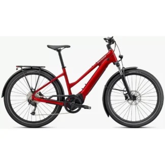 Specialized Turbo Vado 3.0 Stepthru Electric Bike 2024 Red Tint/Silver