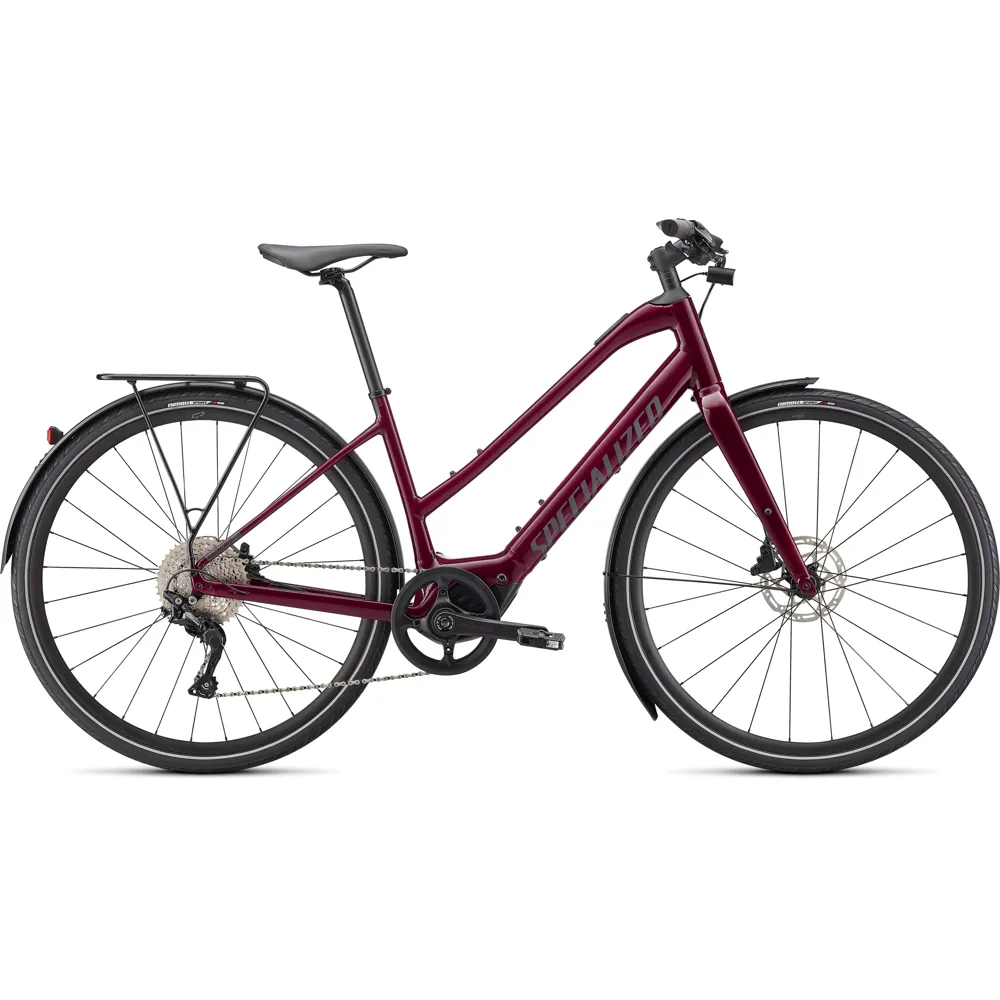 Specialized Turbo Vado SL 4.0 Step-Thru EQ Electric Bike 2024 Rasberry