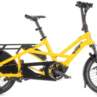 Tern GSD P10 Compact Cargo Bike School Bus Yellow/Dark Grey - Cycles UK