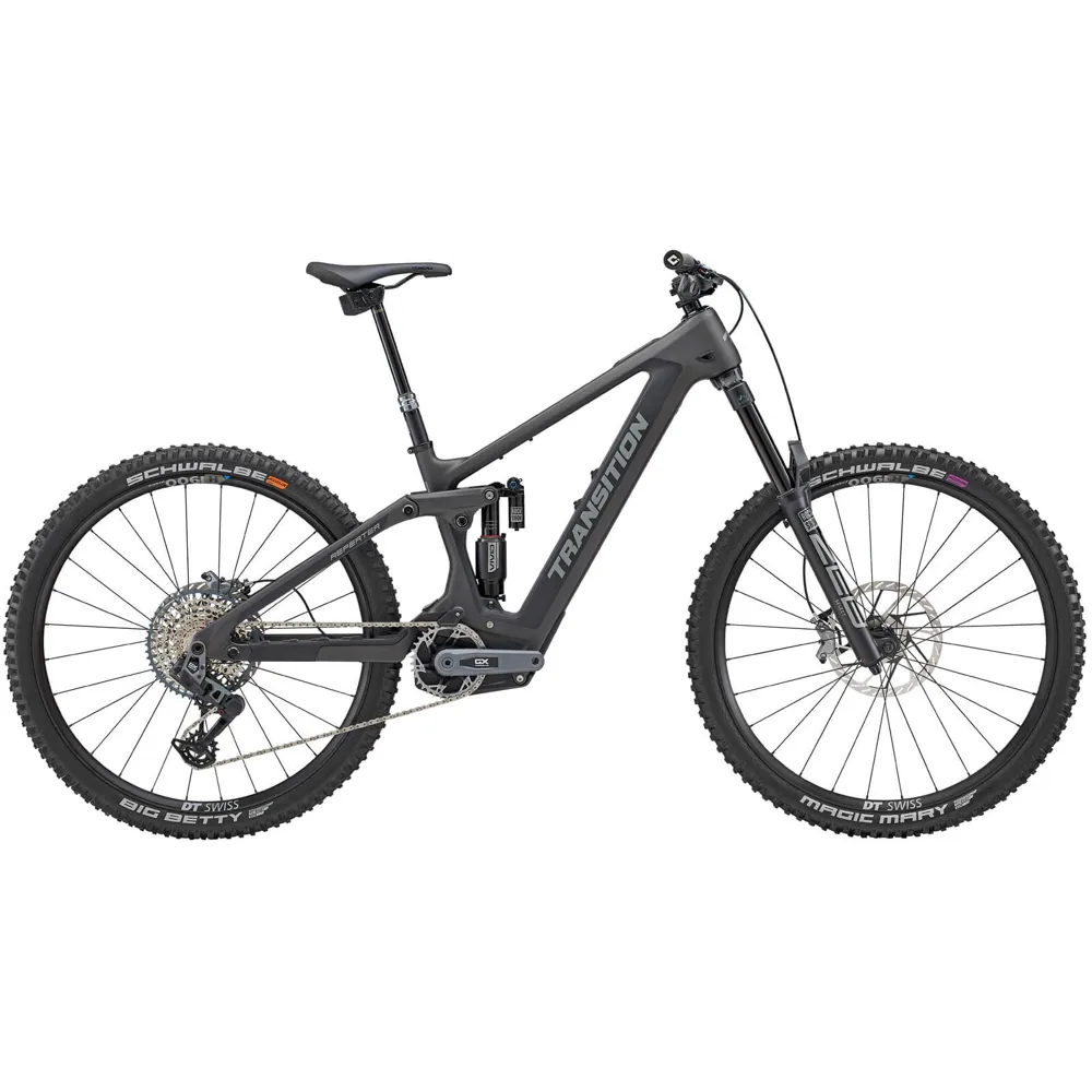 Transition Repeater PT GX AXS Carbon Electric Bike 2024 Graphite Grey