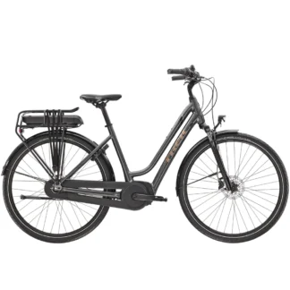Trek District+ 1 Midstep Electric Hybrid Bike 2023 Lithium Grey