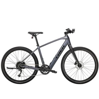 Trek Dual Sport+ 2 Electric Hybrid Bike Galactic Grey