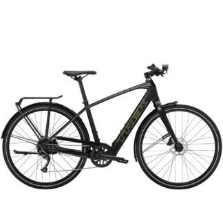 Trek FX+ 2 Electric Hyrbrid Bike 2023 Satin Trek Black