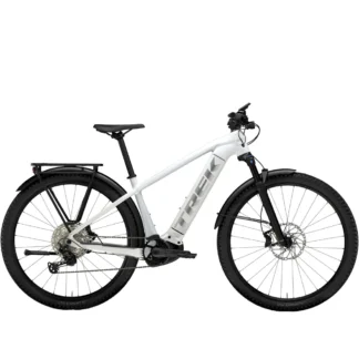 Trek Powerfly Equipped Sport 5 Electric Bike 2024 White Prismatic/Plasma Grey Pearl
