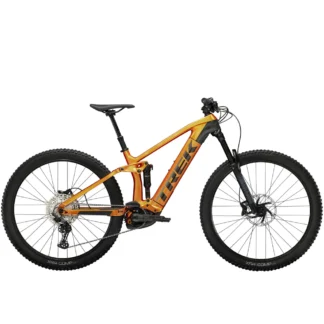 Trek Rail 9.5 Deore Electric Mountain Bike 2022 Factory Orange/Lithium