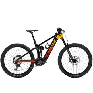 Trek Rail 9.8 Xt Electric Mountain Bike 2022 Trek Black/Marigold/Red