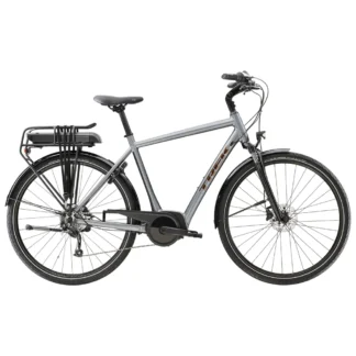 Trek Verve+ 1 400WH Electric Bike 2023 Galactic Grey