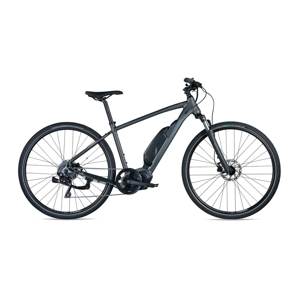 Whyte Coniston Electric Bike 2023 Matt Granite Grey/Blue