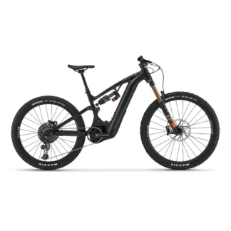 Whyte E-180 RSX MX Super Enduro Bike 2023 Matt Black/Burnt Orange And Gold