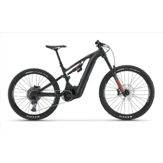 Whyte E-180 S MX Super Enduro Electric Bike 2023 Matte Black/Chilli/Grey