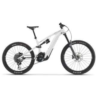 Whyte E-180 WORKS MX Super Enduro Electric Bike 2023 Gloss White/Black
