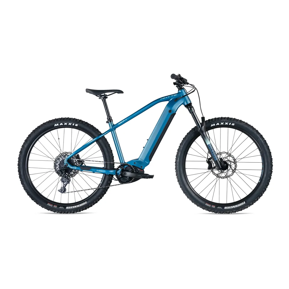 Whyte E504 Sram GX 11spd 27.5 Electric Mountain Bike 2023 Diesel Blue